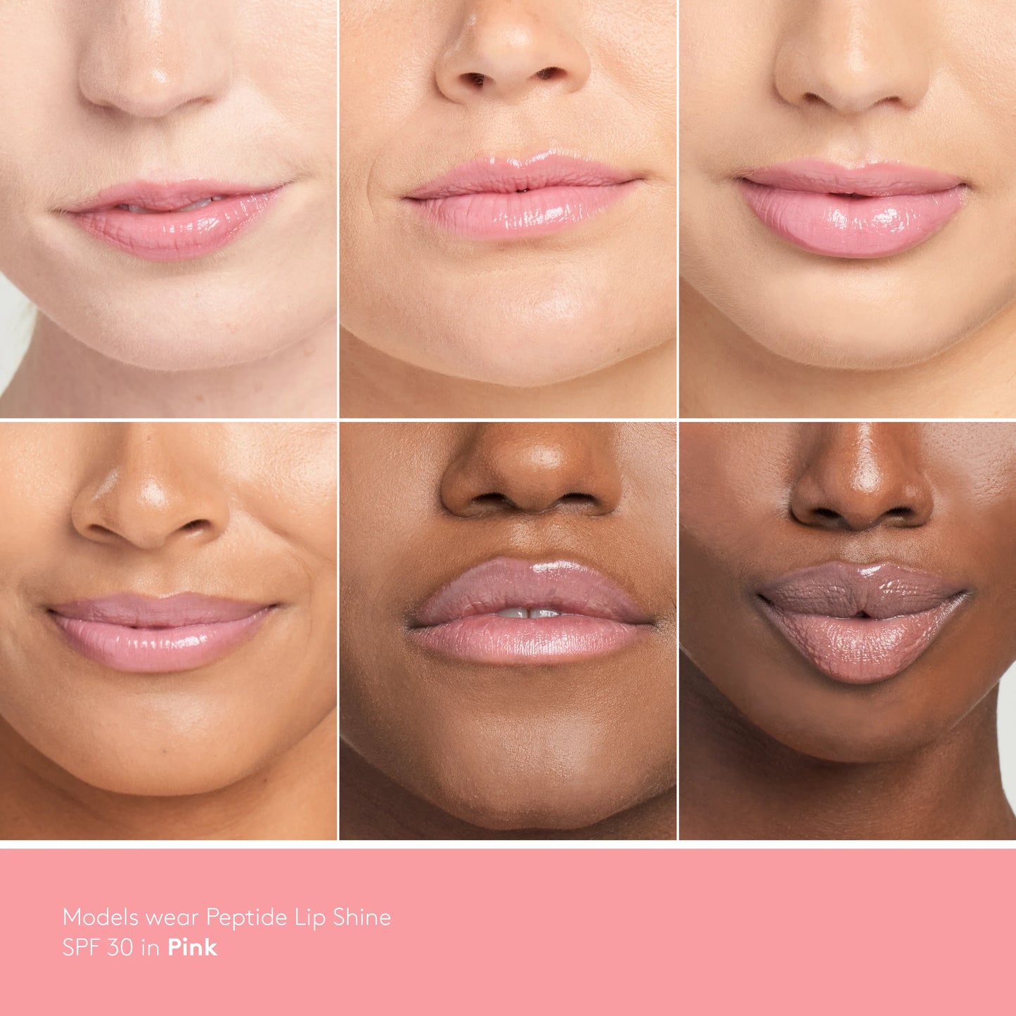 Peptide Lip Shine SPF 30 (Pink)