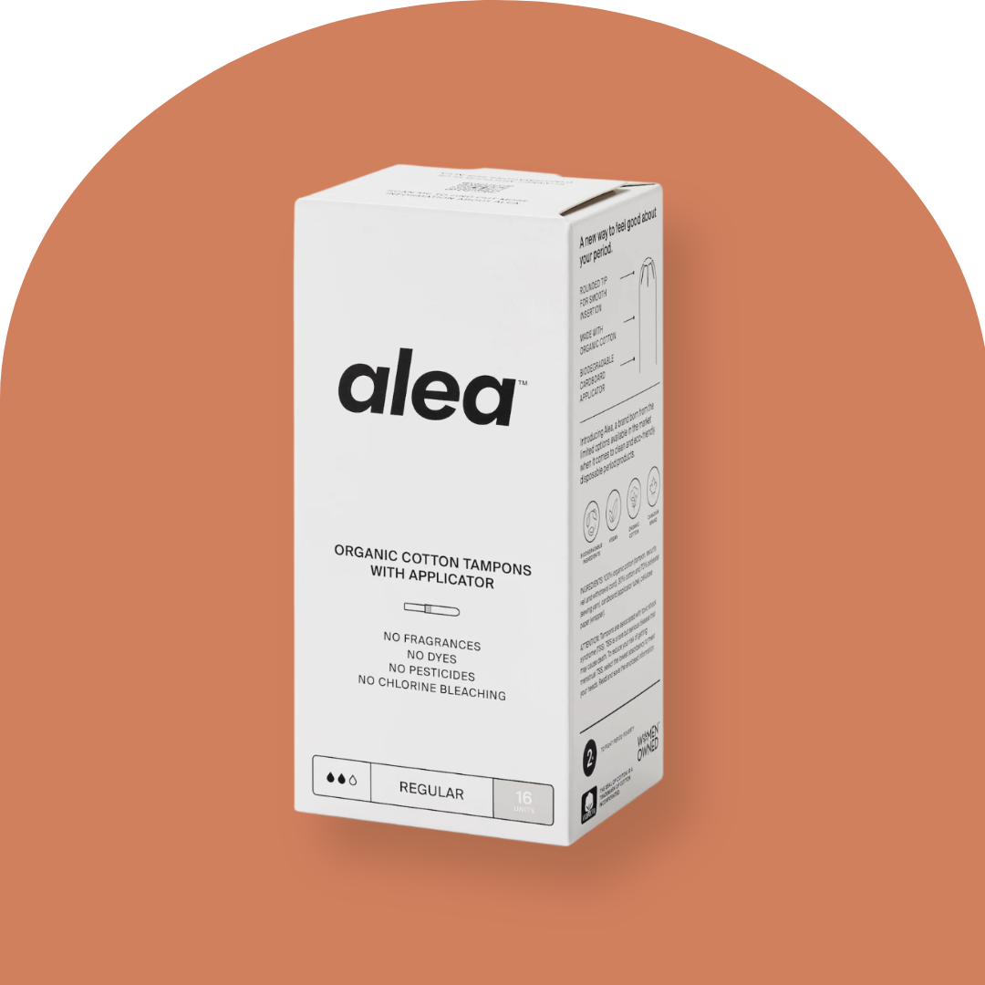 Alea Organic Cotton Tampons (Regular)