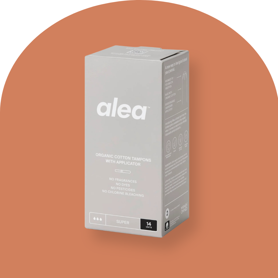 Alea Organic Cotton Tampons (Super)