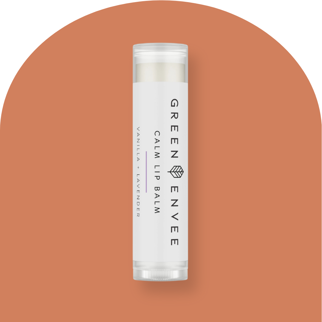 Calm Lip Balm with Sweet Vanilla + Lavender
