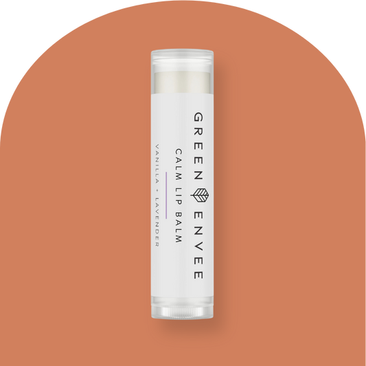 Calm Lip Balm with Sweet Vanilla + Lavender