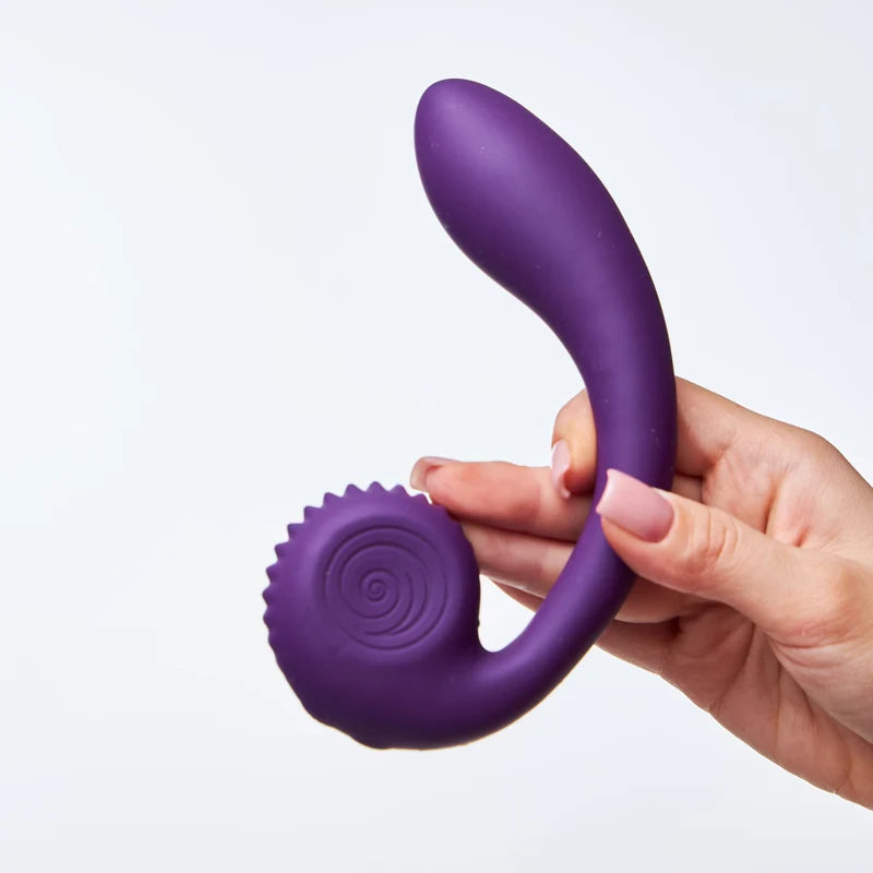 Snail Gizi Dual G-Spot Vibrator (Purple)