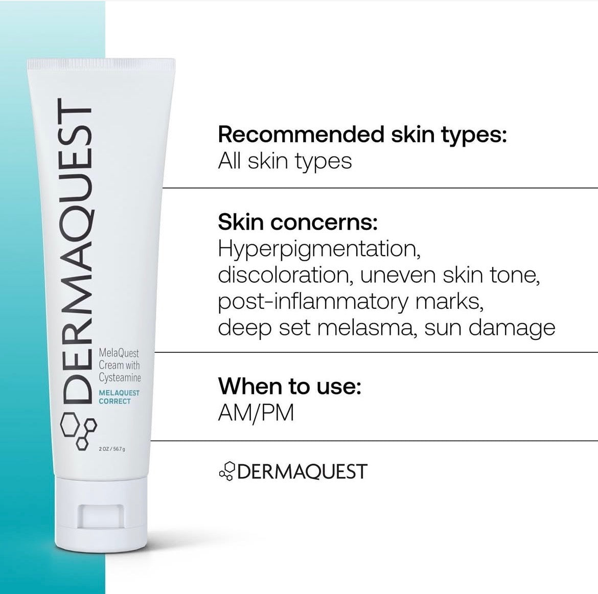 MelaQuest Cream with Cysteamine