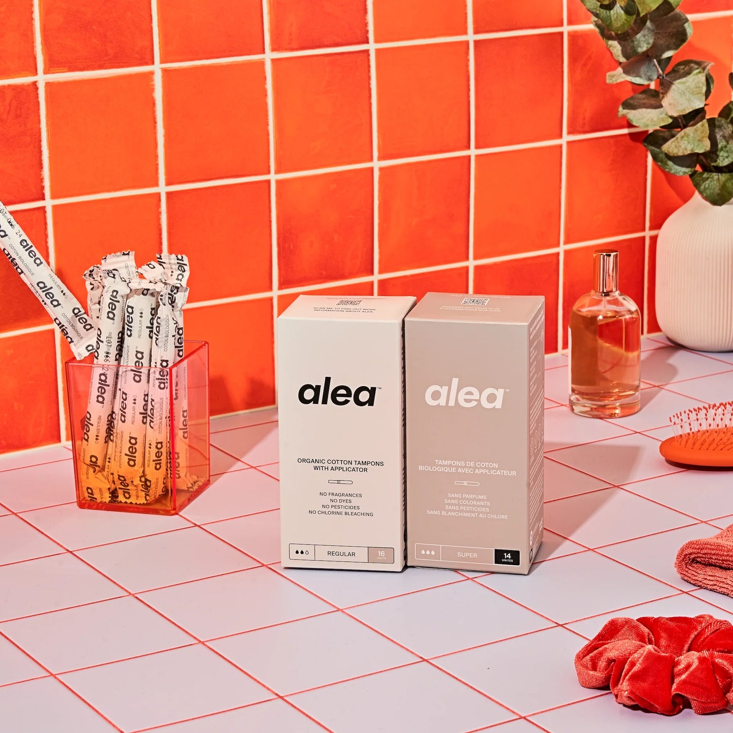 Alea Organic Cotton Tampons (Regular)
