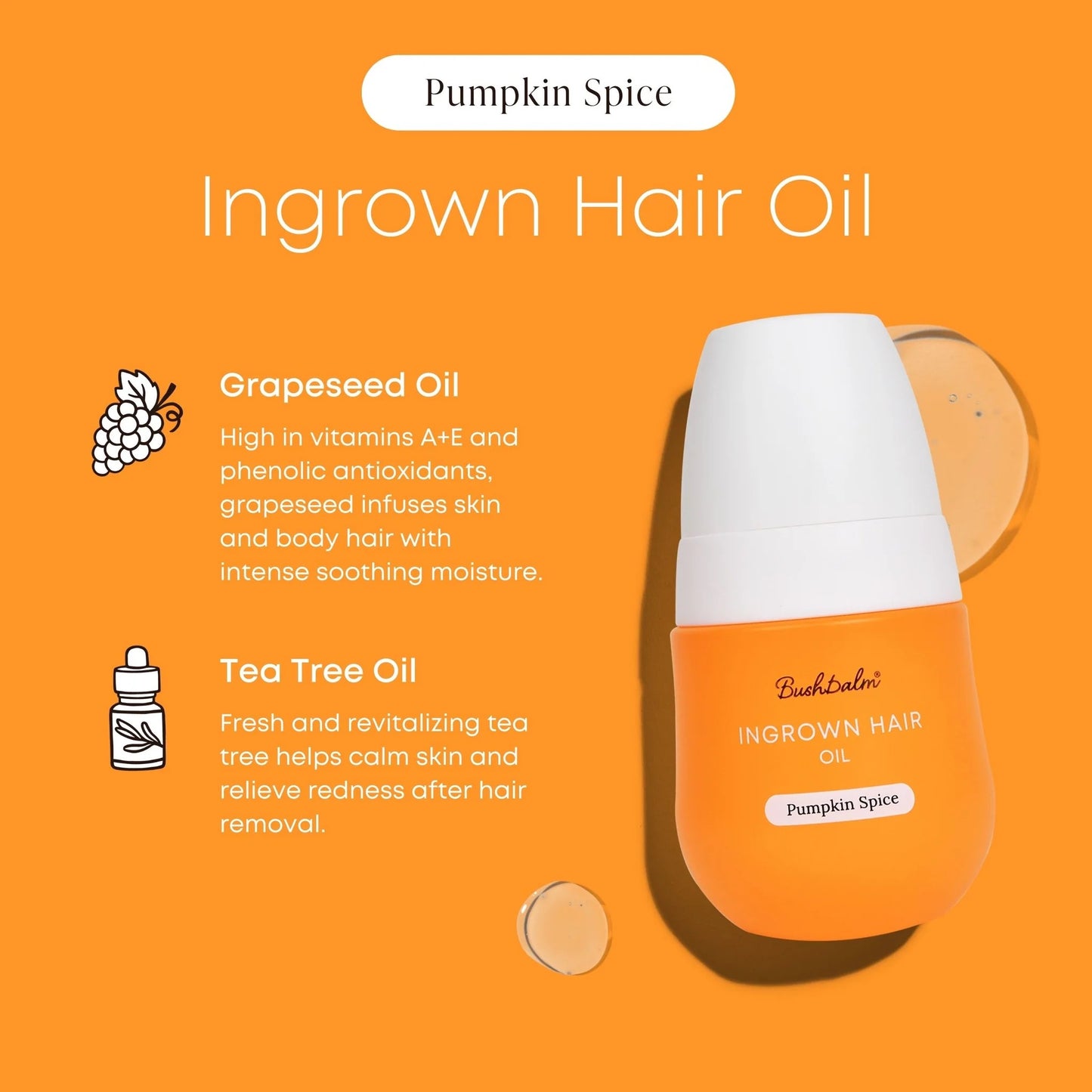 Pumpkin Spice Ingrown Treatment Oil
