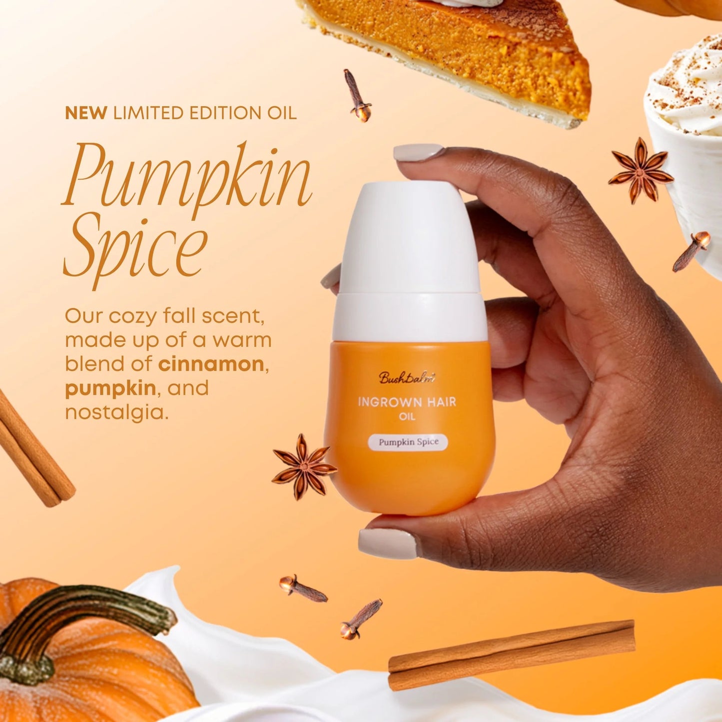 Pumpkin Spice Ingrown Treatment Oil