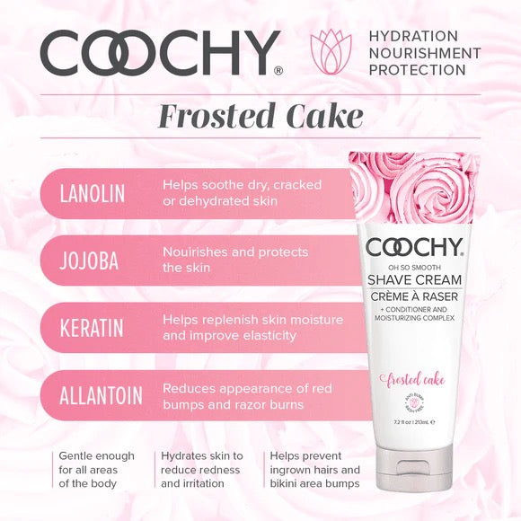 Coochy Shaving Cream 100mL (Frosted Cake)