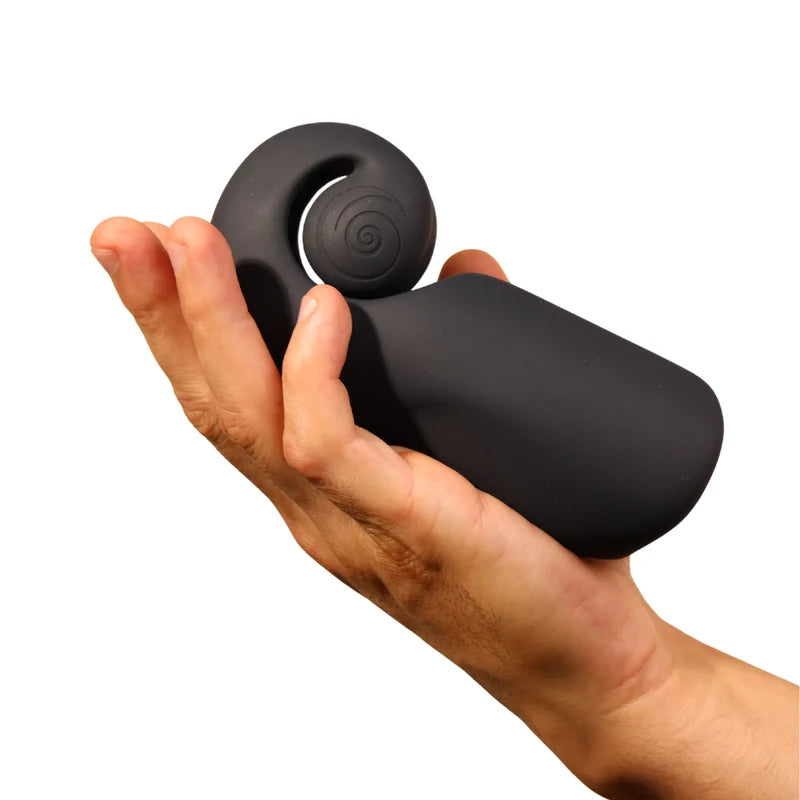 Snail Evo Dual Male Stimulator (Black)