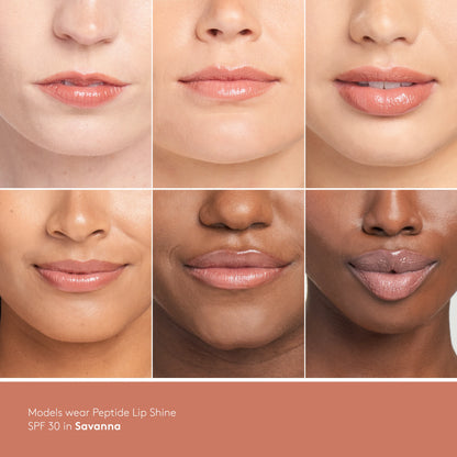 Peptide Lip Shine SPF 30 (Savanna)
