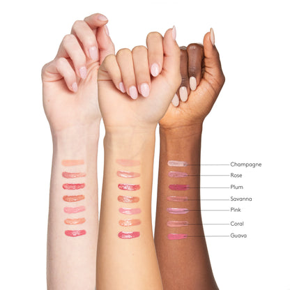 Peptide Lip Shine SPF 30 (Rose)