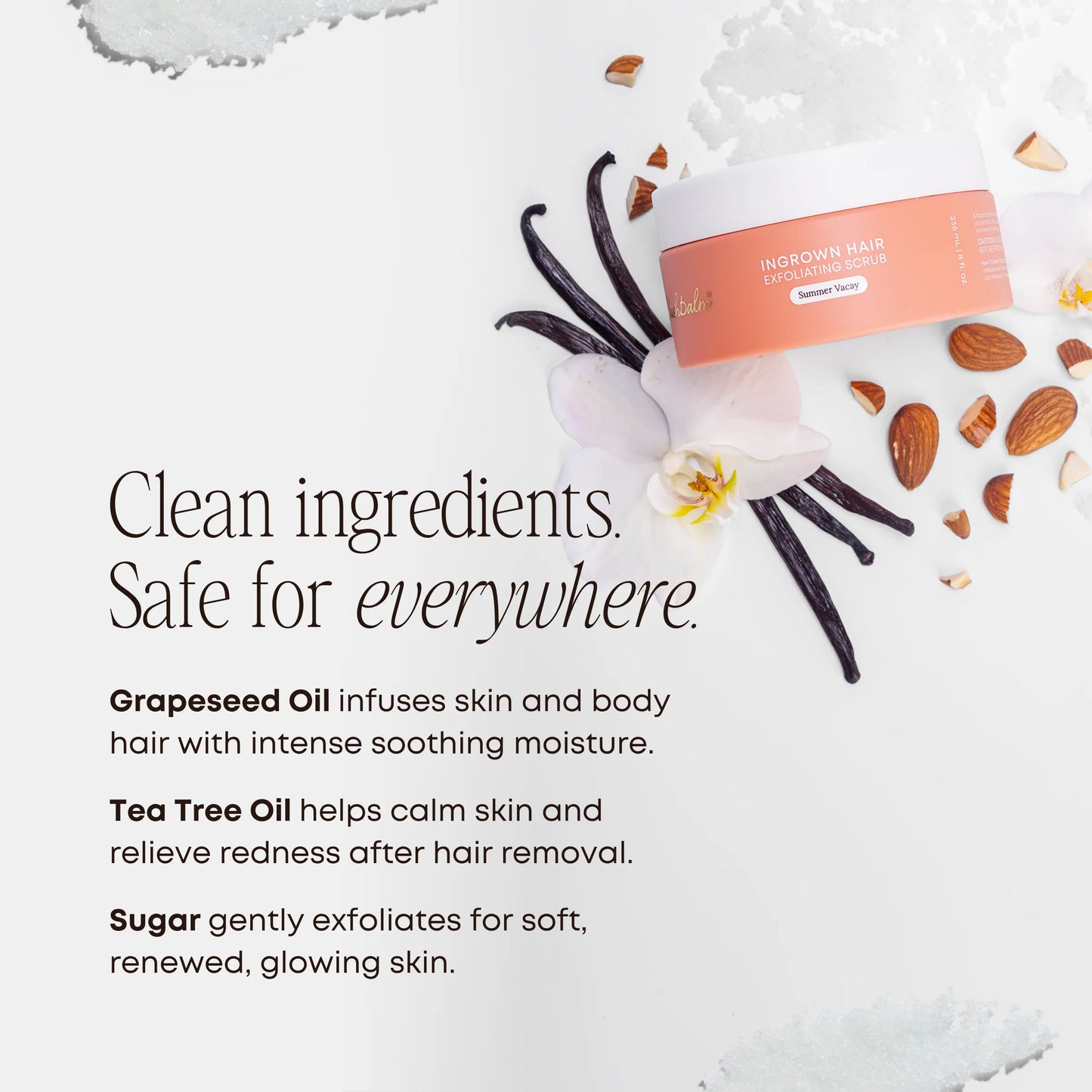 Summer Vacay Ingrown Hair Exfoliating Scrub