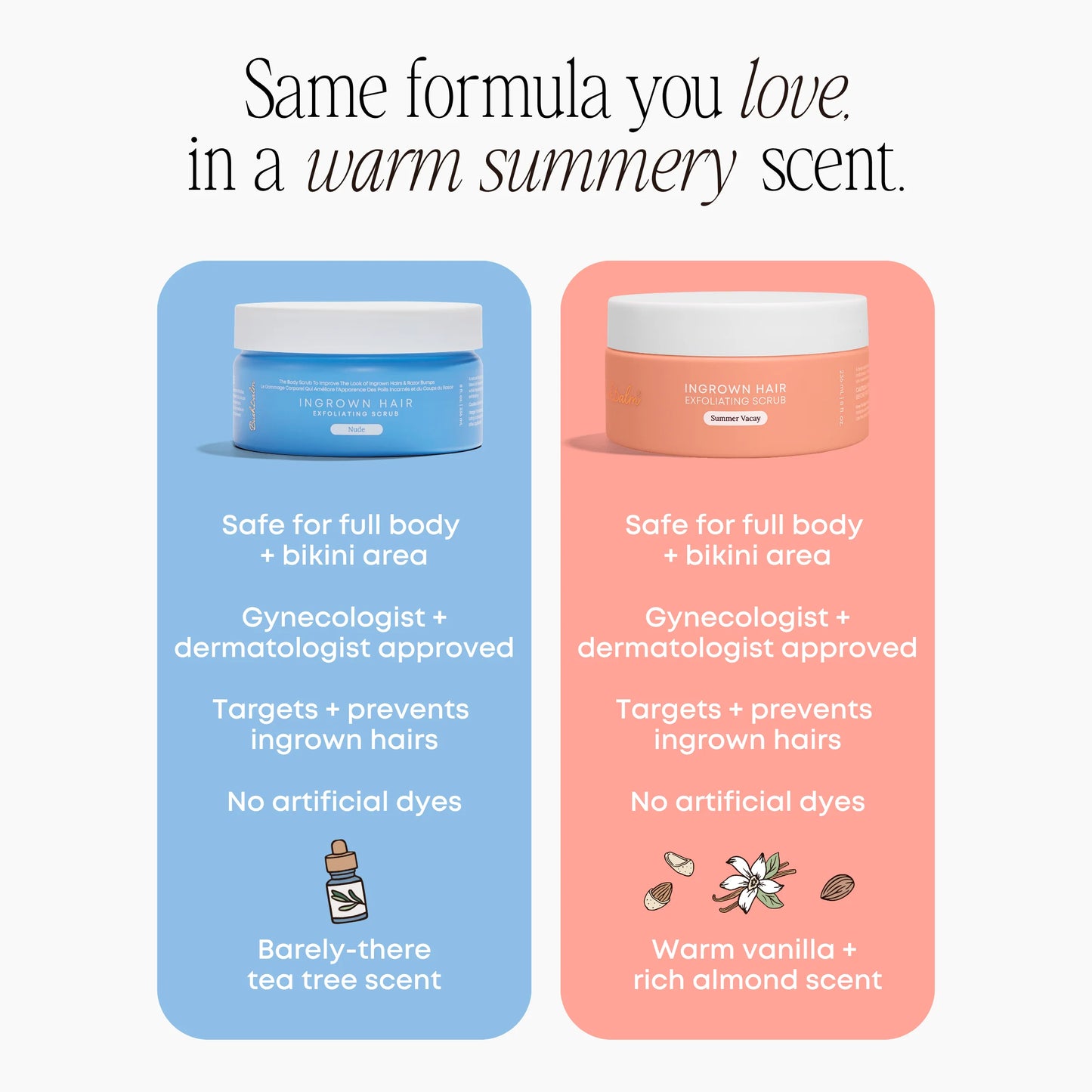 Summer Vacay Ingrown Hair Exfoliating Scrub