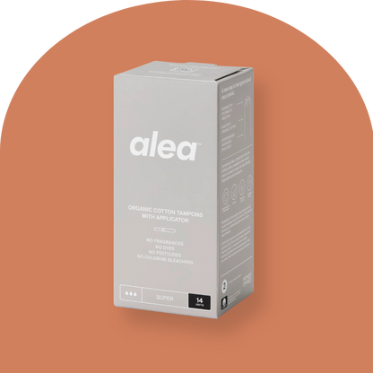 Alea Organic Cotton Tampons (Super)