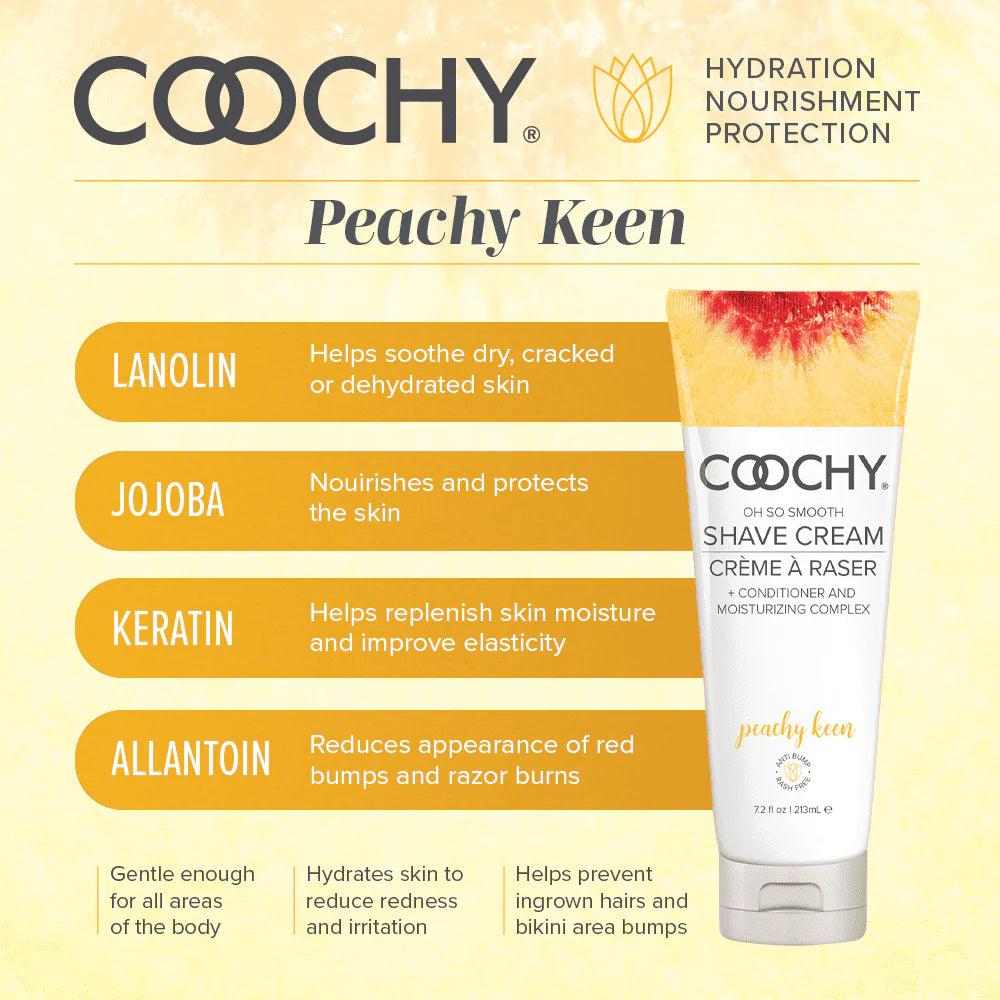 Coochy Shaving Cream 15mL (Peachy Keen)