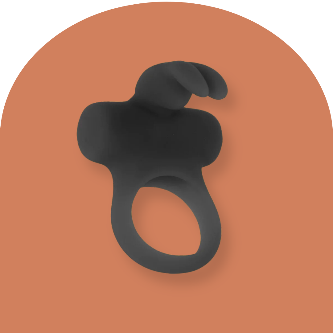 Frisky Bunny Rechargeable Vibrating C-Ring