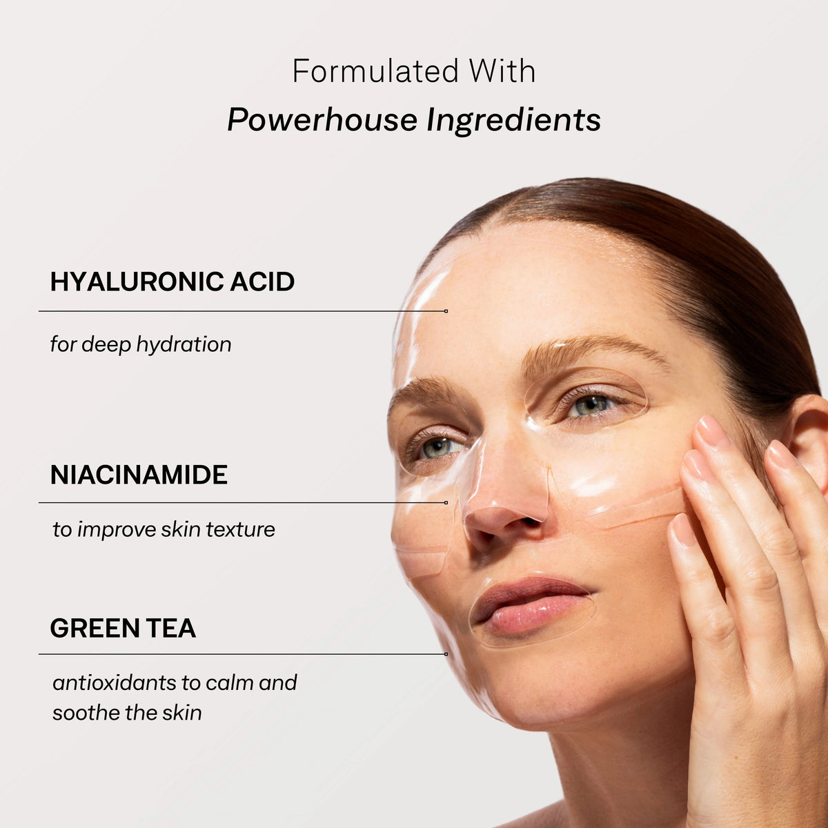 Omnilux Hydrogel Facial Masks (3 Pack)