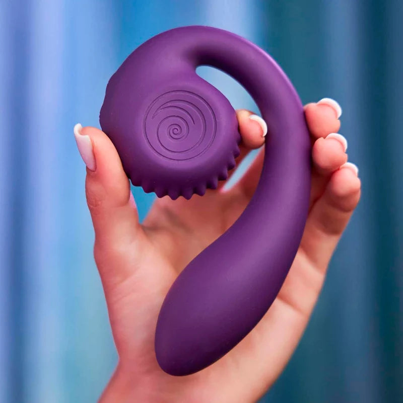 Snail Gizi Dual G-Spot Vibrator (Purple)