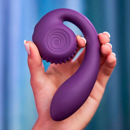 Snail Gizi Dual G-Spot Vibrator (Purple)