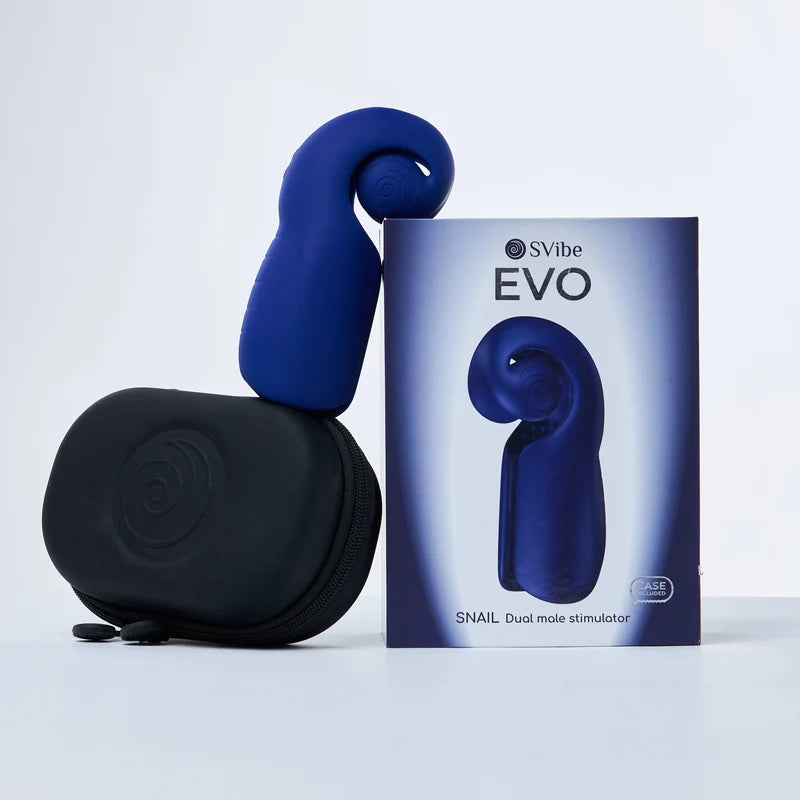 Snail Evo Dual Male Stimulator (Black)