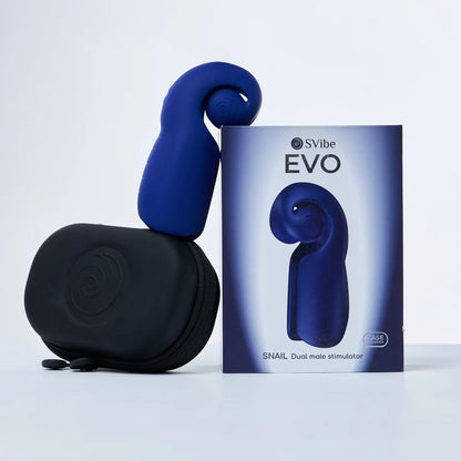Snail Evo Dual Male Stimulator (Black)