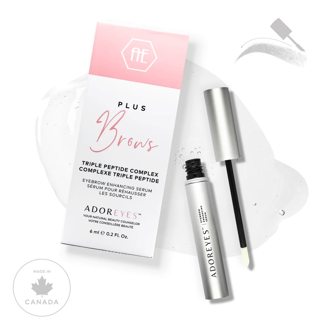 Plus Brows Eyebrow Enhancing Serum with Triple Peptide Complex (6 ml)
