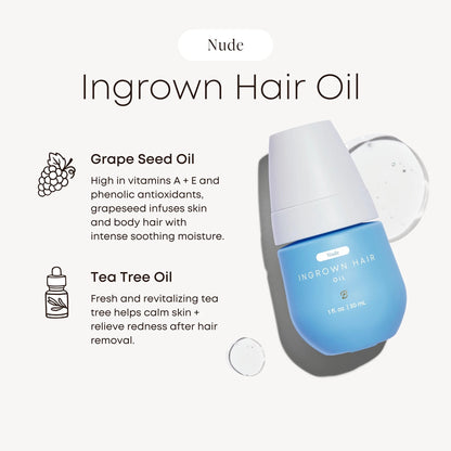 Nude Ingrown Treatment Oil