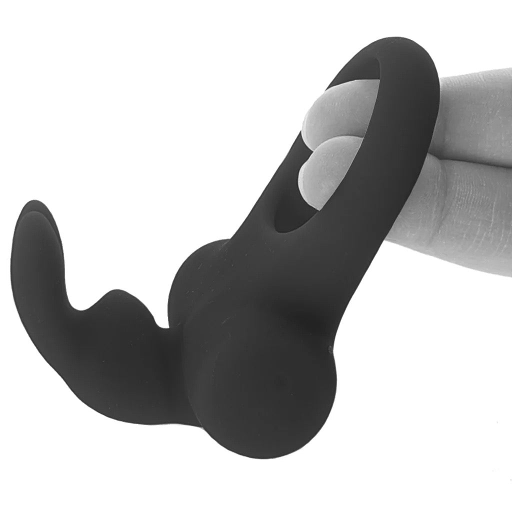 Frisky Bunny Rechargeable Vibrating C-Ring