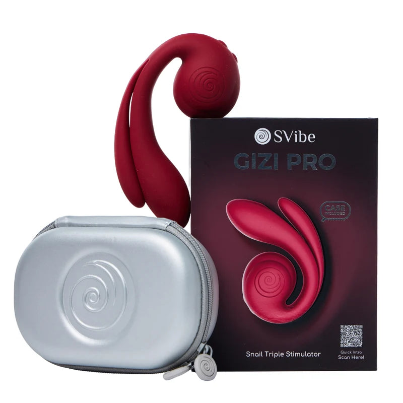 Snail Gizi Pro Triple G-Spot Stimulator (Bordeaux)