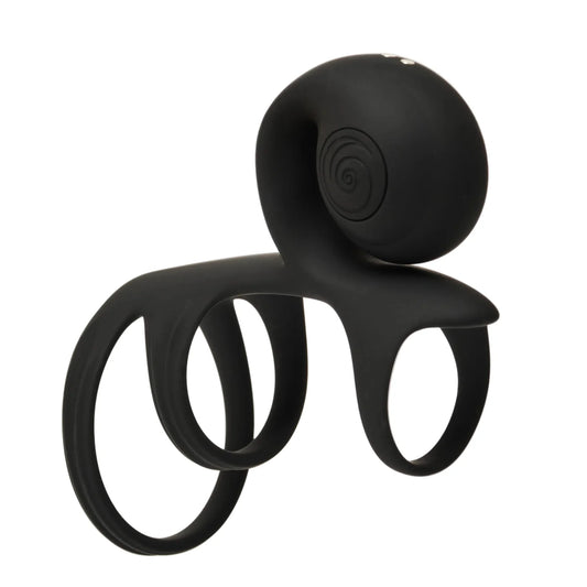 Snail Jovi Arc Couples Ring (Noir Haze)