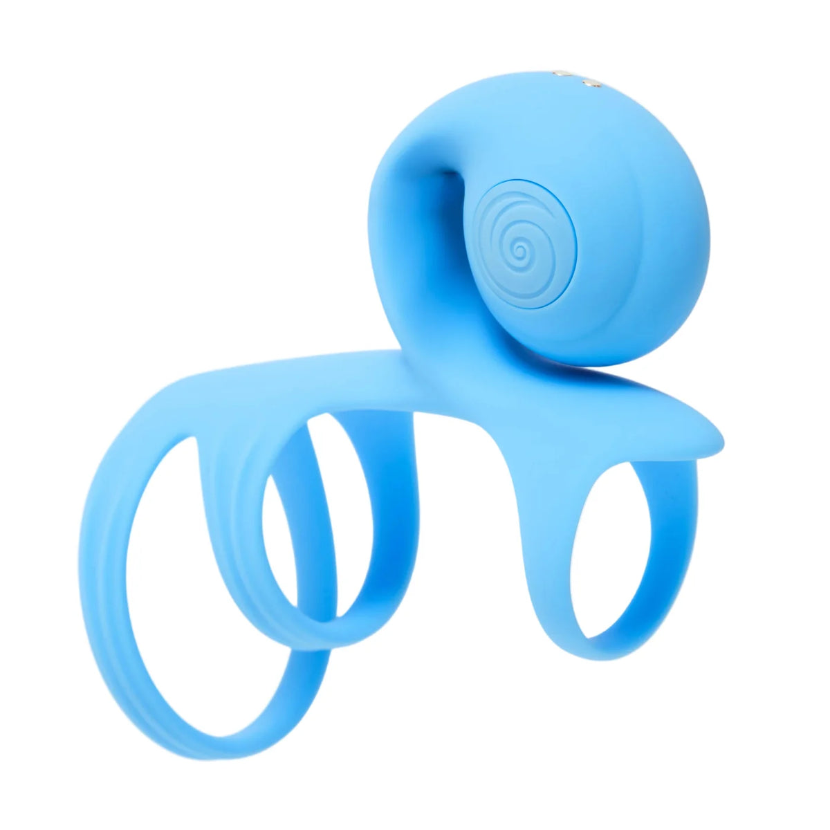 Snail Jovi Arc Couples Ring (Blue Haze)