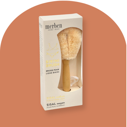 Bikini Brush - Sisal (Medium)