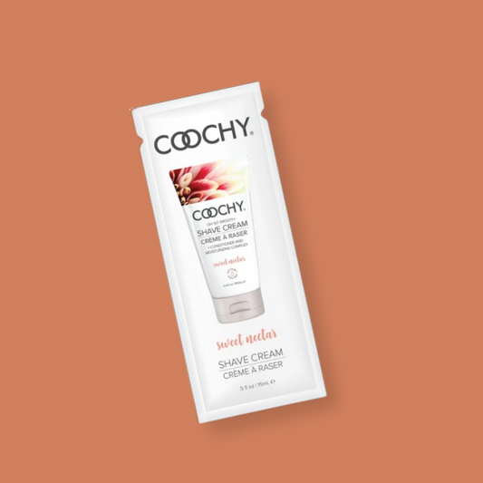 Coochy Shaving Cream 15mL (Sweet Nectar)