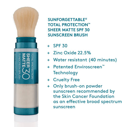 Sunforgettable® Enviroscreen® Protection Brush-On SPF 50 (Sheer Matte)
